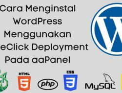 Cara Menginstall WordPress menggunakan OneClick Deployment