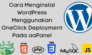 Cara Menginstall WordPress menggunakan OneClick Deployment