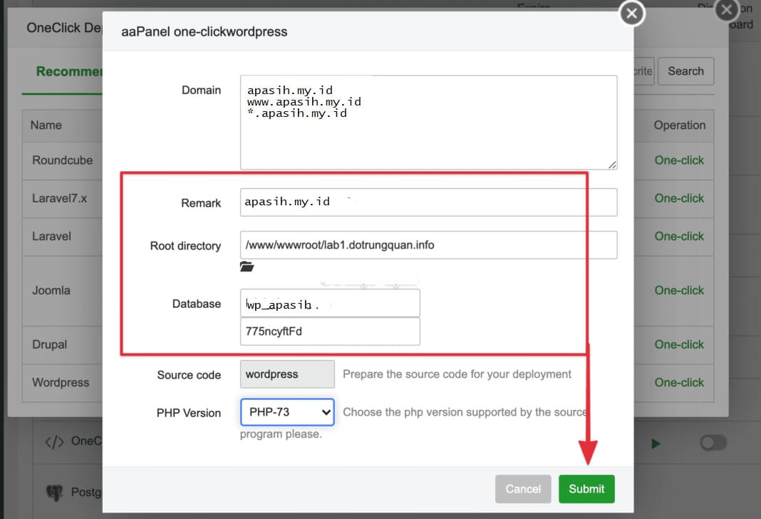 OneClick Deployment 5