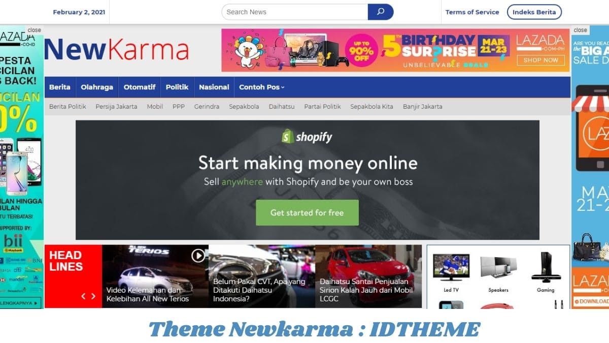 Theme Newkarma