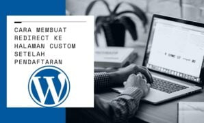 cara membuat redirect ke halaman custom setelah pendaftaran wordpress