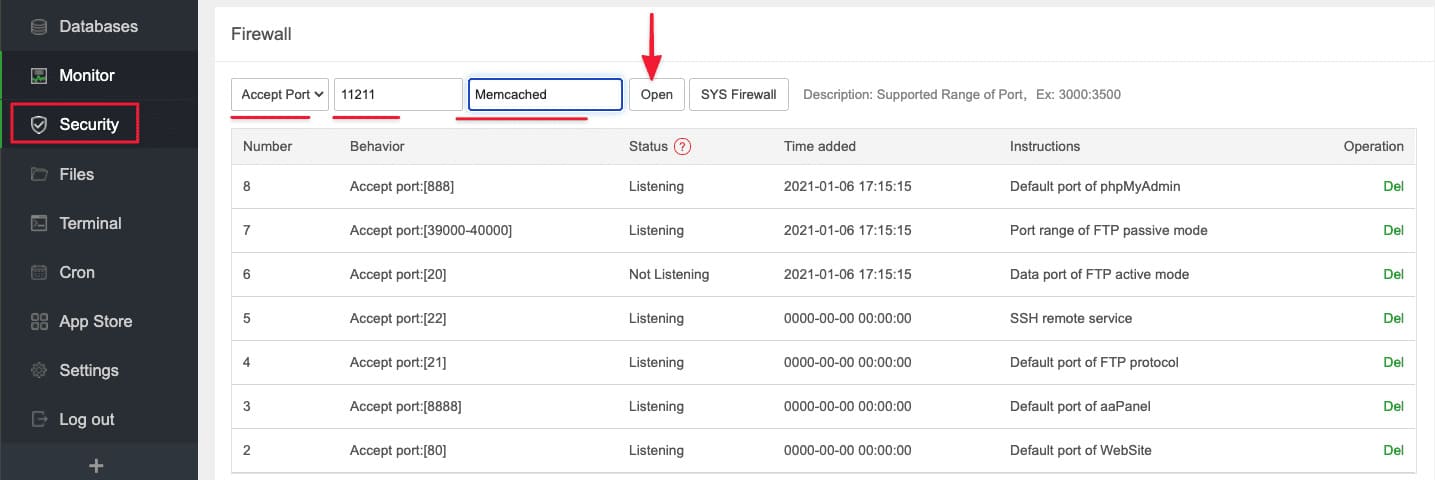 memcached 4