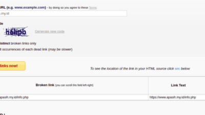 Broken Link,Cara Mengecek dan Memperbaiki Broken Link,Cara Mengecek dan Memperbaiki Broken Link Pada Blog WordPress Dengan Mudah