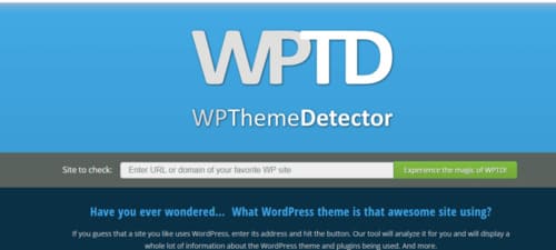 WPThemeDetector