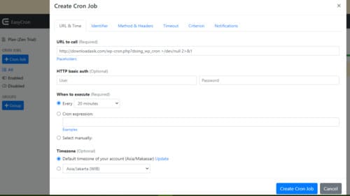 Setting Cron Jobs di WordPress